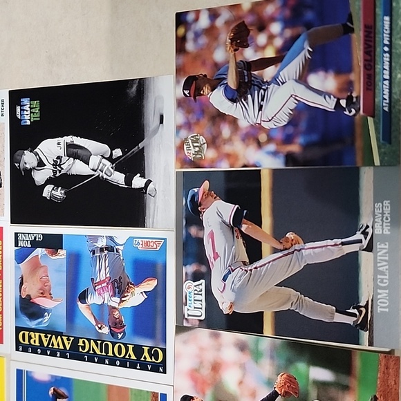 20 Tom Glavine Baseball Cards 88-92 - Picture 7 of 10